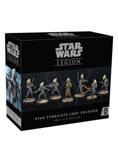 Legion Pyke Syndicate Foot Soldiers Expansion ; Two Player Miniatures Battle Game; Ages 14+ ; Average Playtime 3 Hours ; Made By Atomic Mass Games (Ffgswl96)