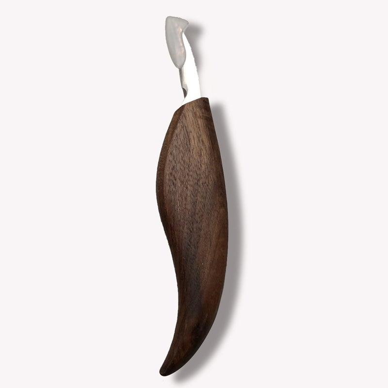 9PCS/10PCS (Optional) Wood Handle Steel Carving Cutter Wood Cutter Scrape Spoon Carving Cutter Woodworking Hand Tool Set - Image 3