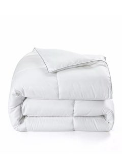DubaiGallery 3 Pcs Set Collection Light Warmth White Down Alternative Comforter Duvet Insert, Corner Tabs, Queen Size 240X260 CM  - Image 3