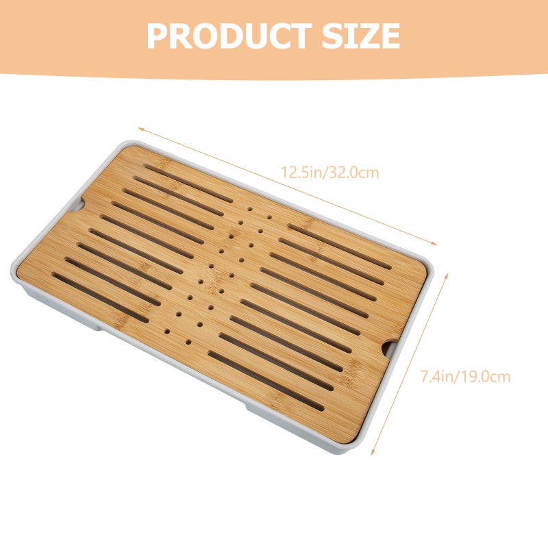 Tea Tray Drain, Sturdy and Durable Design for Casual or Elegant Entertaining, Compact Size - Image 2