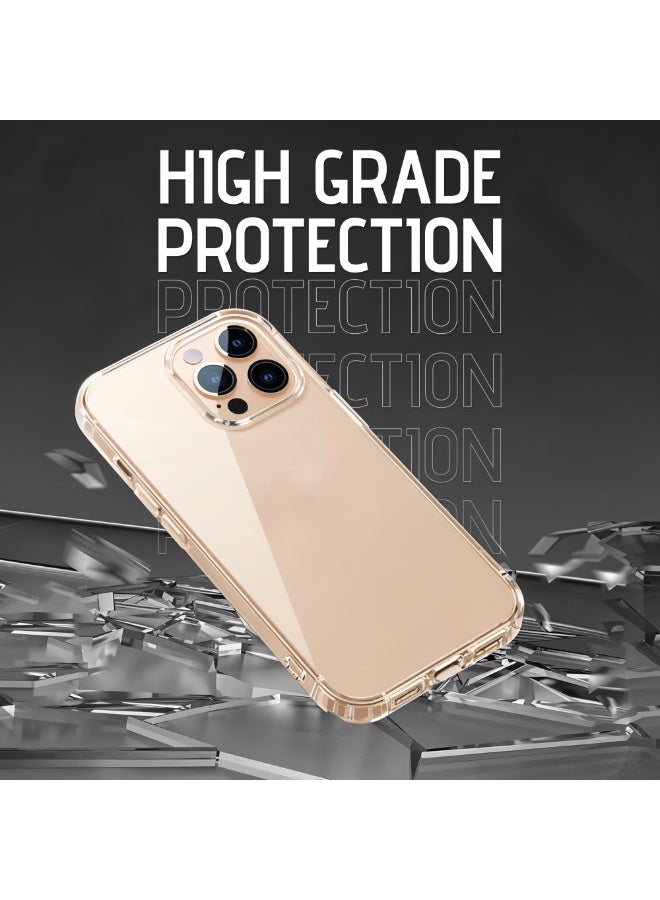 3-in-1 Heavy Duty Protection Magsafe Case for iPhone 16 Pro | 360° Anti-Shock Protection | Magsafe Cover Case | Lens Protection | 9H Glass Screen Protector - Image 4