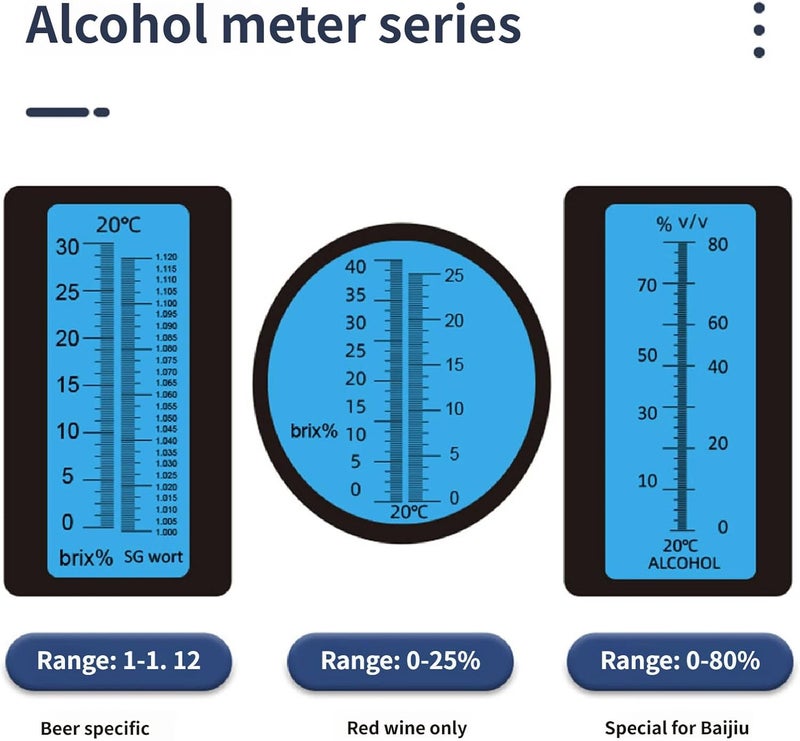 Handheld Refractometer for Measuring Sugar Content in Juice and Liquid with High Accuracy and Simple Operation Home Use - Image 4
