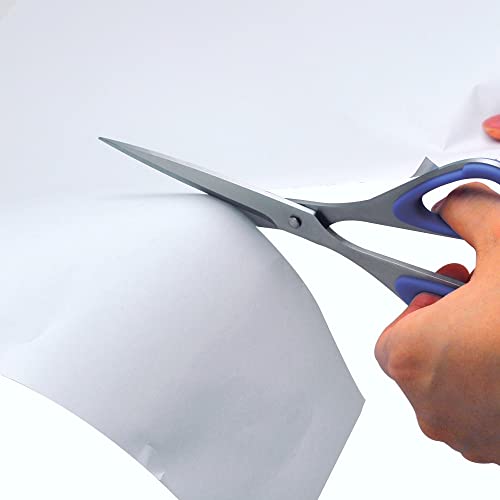 CANARY Office Scissors for Left Handed 6.8", All Metal Desk Scissors for Left Handers, Japanese Stainless Steel Blade, Made in JAPAN - Image 4