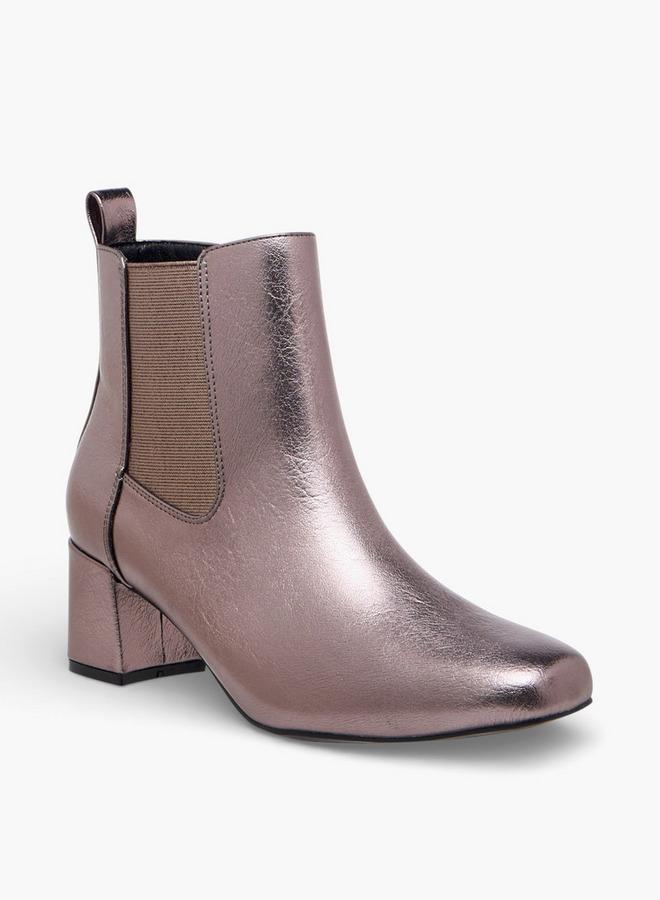 Flora Bella By Shoexpress Flora Bella Women Block Heel Chelsea Boots - Image 1