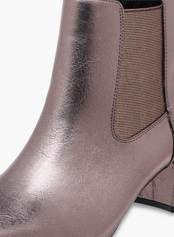 Flora Bella By Shoexpress Flora Bella Women Block Heel Chelsea Boots - Image 4