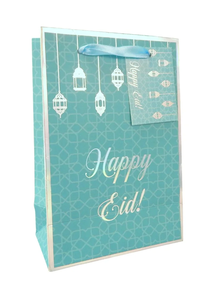 Peacock Supplies A5 Size Happy Eid Gift Bag