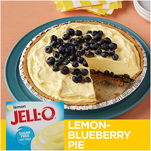 Jell-O Instant Lemon Sugar-Free Fat Free Pudding & Pie Filling (1 oz Boxes, Pack of 6) - Image 5