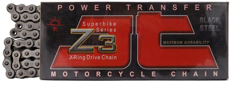 سلسلة JT JTC525Z3110RL 525 سلسلة فولاذية سوداء 110 رابط سلسلة XRing فائقة التحمل مع رابط توصيل