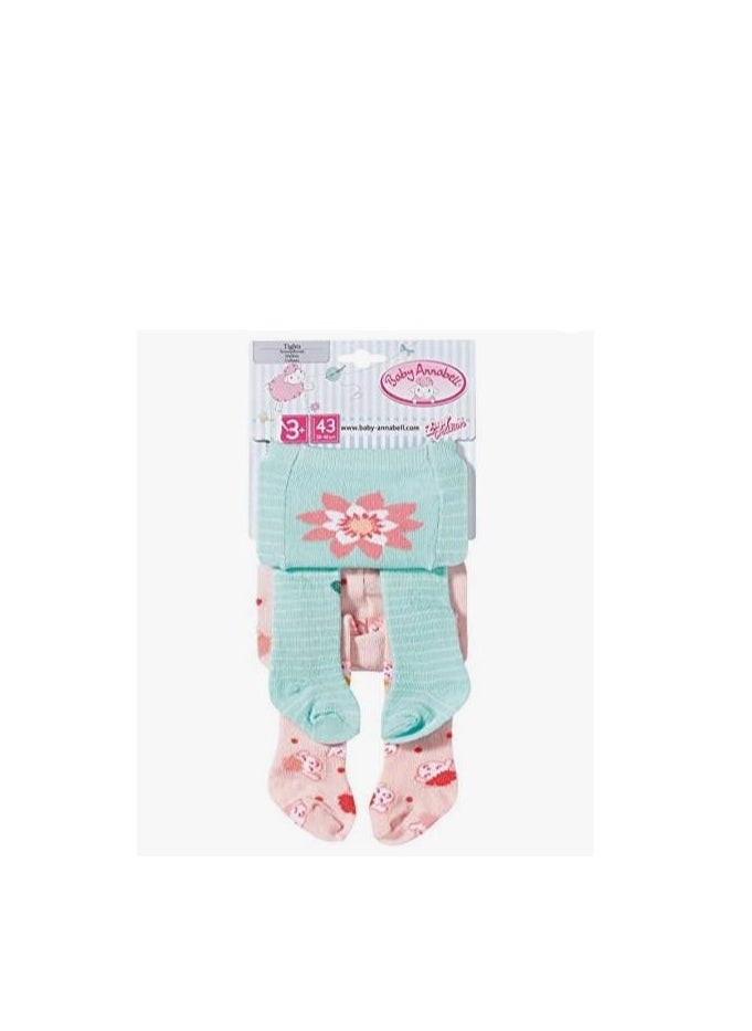 Baby Annabell - Baby Annabell - Tights, Assorted (Style May Vary) - Image 1