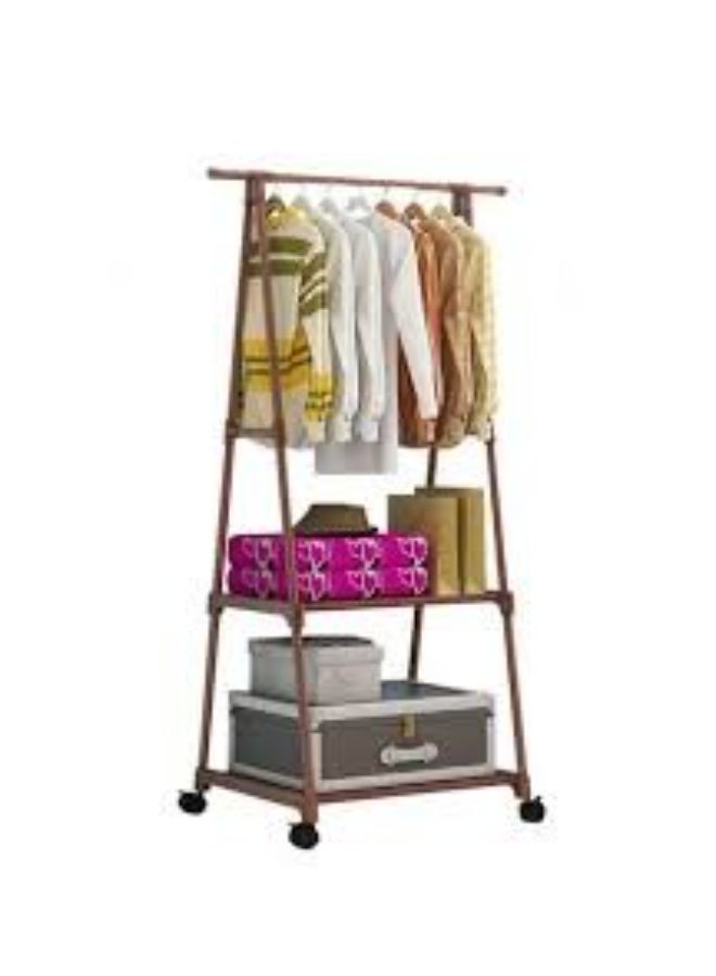 Coat Stand Clothes Rack Floor Hanger Stand Storage Wardrobe Hat Stand Bedroom Furniture Multifunctional Clothes Rack Easy to Assemble Coat Rack - Image 4