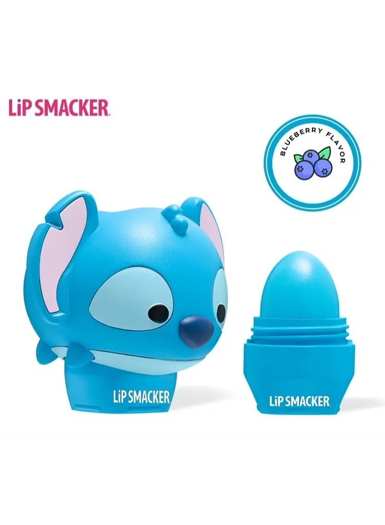 lip smacker diss co-branded stitch (blueberry flavor) lip balm cartoon lip moisturizing