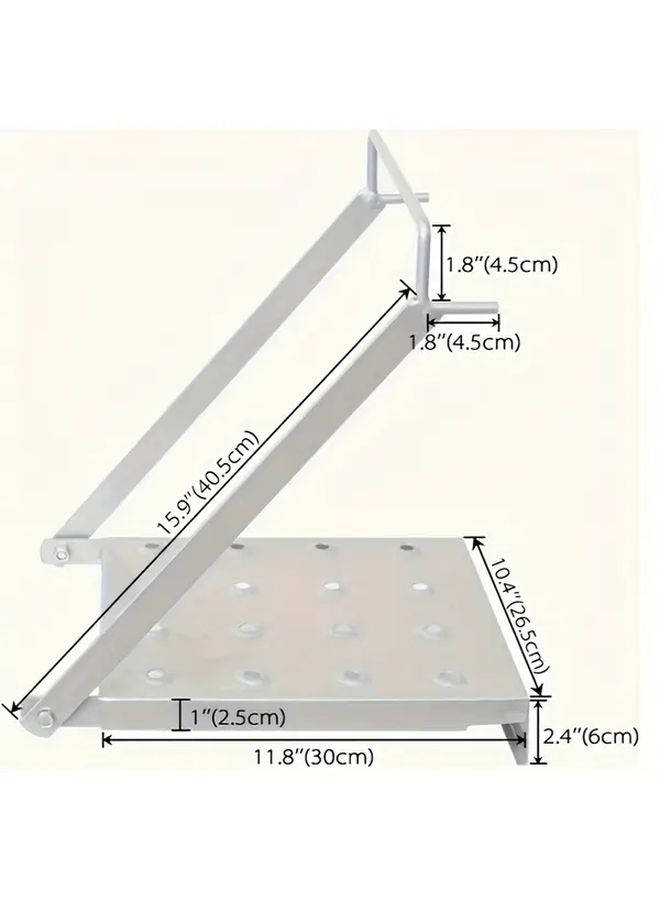 Heavy Duty Metal Extendable Workstation System With Tool Tray 400 Lb Capacity Anti Slip Design - Image 3