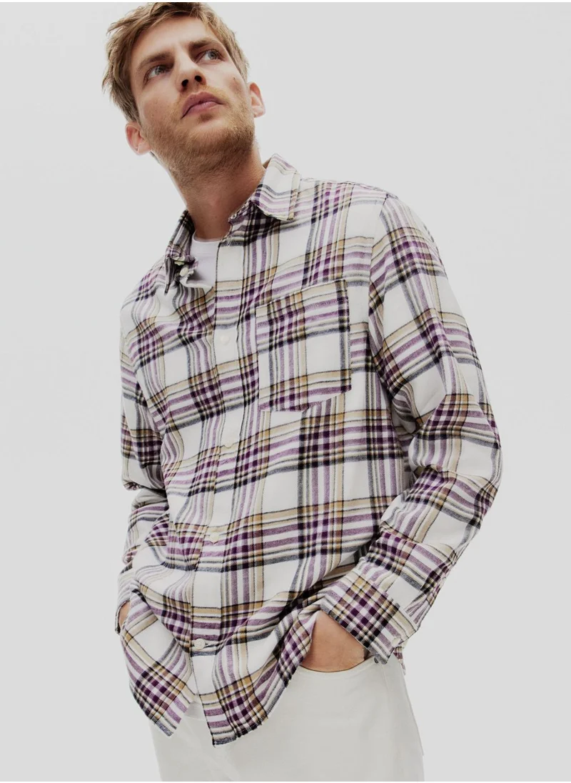 اتش اند ام Checked Regular Fit Shirt