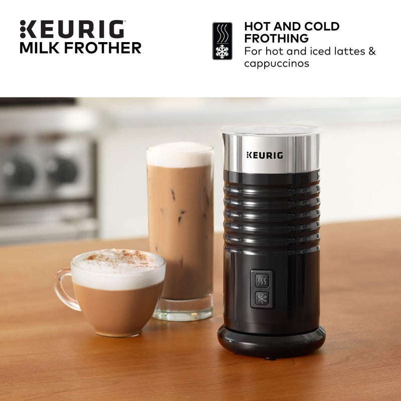 Keurig Keurig Standalone Frother Works Non-Dairy Milk, Hot and Cold Frothing, 6 Oz, Black  - Image 5