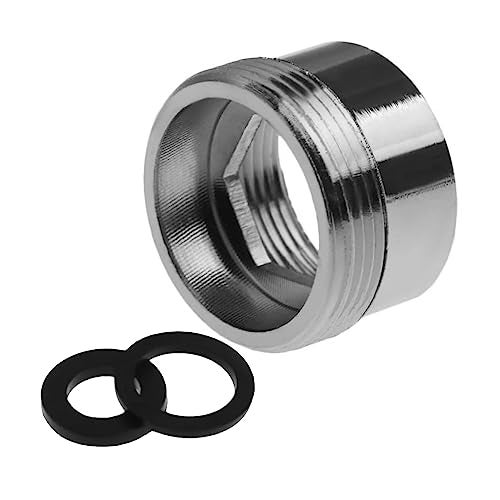 Toolstar Faucet Water Aerator Adapter, Brass Tap Water Filter Aerator Connector, 20mm to 22mm NPT Thread Adapter (Female to Male) - Image 1