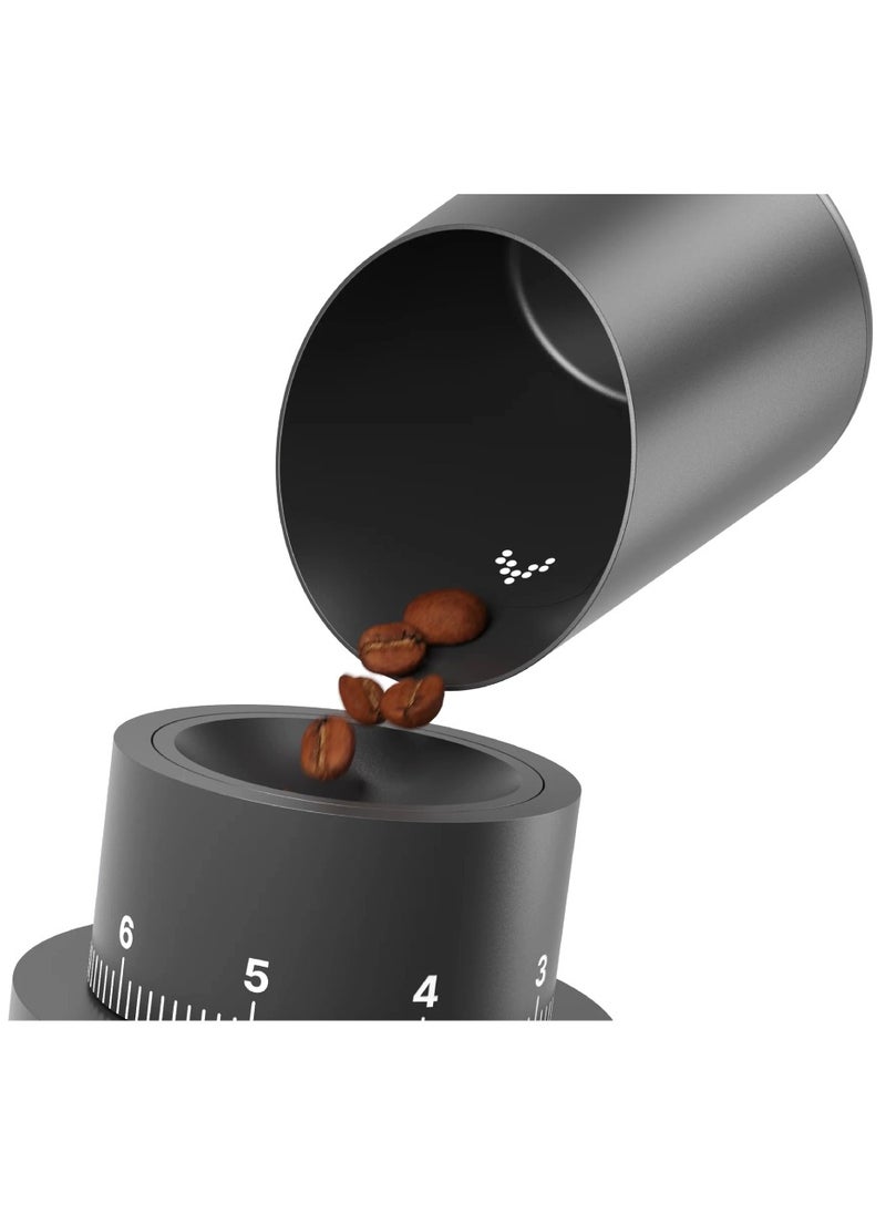 Subscale, Digital Coffee Dosing Cup, Precision of a Scale with Convenience of a Cup In One Sleek Design, USB-C charging, Auto-shut off, Safe for Liquids - Matt Black