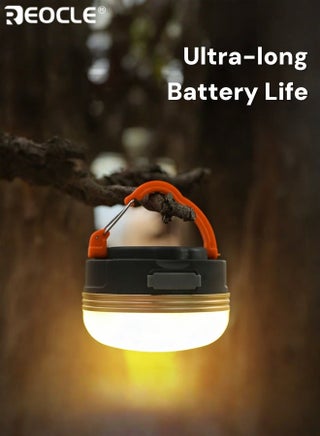 Portable LED Camping Lantern with USB Rechargeable Flashlight Super Bright Night Work Light Waterproof Material Suitable for Emergencies Adventures Camping Fishing - view 2