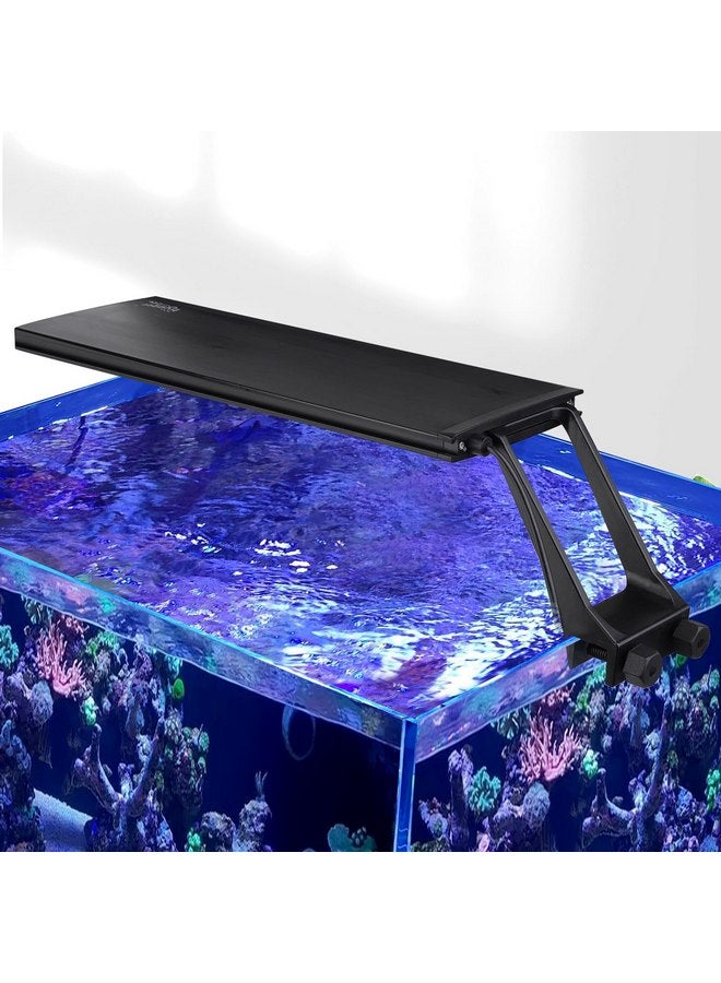 هايغر مصباح LED لحوض السمك المالح من hygger Clip On 24/7، وضع شروق الشمس - ضوء النهار - ضوء القمر 22 وات ووضع DIY، مؤقت قابل للتعديل سطوع قابل للتعديل لحوض السمك مع 7 ألوان لحوض المرجان البحري - Image 1