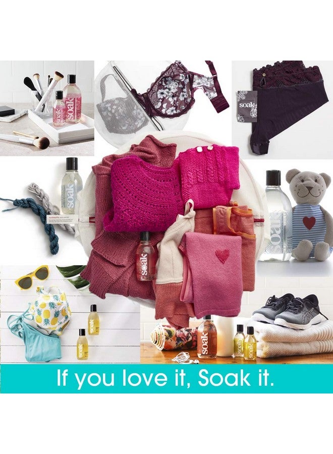 Soak Laundry Soap - No Rinse, Plant Derived Hand Wash Detergent - 375 ml / 12 fl. oz, 75+ Washes (Wild Mint) - Image 4