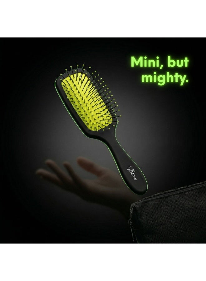 Glitters AuraFlow Detangling Hairbrush - Smooth Styling Vent Brush for All Hair Types - Image 2