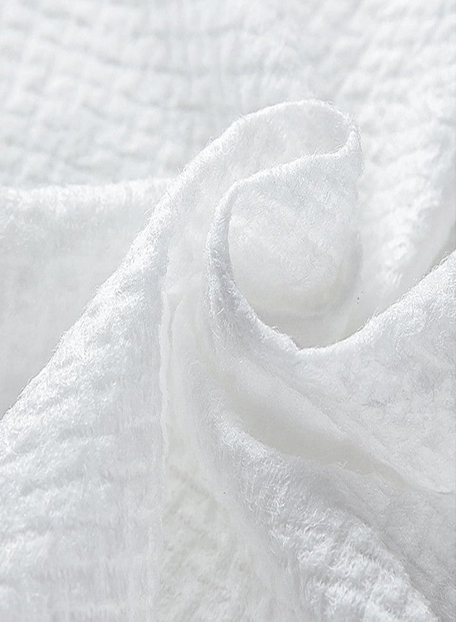 SYSVENT The Future مجموعة SYSVENT The Future المكونة من 14 قطعة من مناشف الوجه القطنية النقية المضغوطة للاستخدام مرة واحدة، مثالية للسفر، سهلة الحمل، لغسل الوجه واليدين، سميكة وكبيرة الحجم وقابلة لإعادة الاستخدام. - Image 5