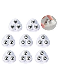 8 Pcs Mini Self-Adhesive Swivel Wheels - 360° Rotating Casters for Trash Cans & Furniture - pzsku/ZF47195085080589218CEZ/45/_/1733983505/257155f7-eca4-414d-af59-d0dab4343318