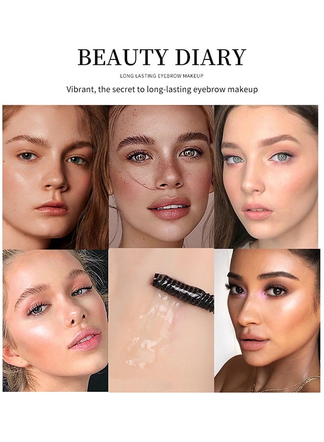 bvg Lasting Brow Gel Quick-Dry, Quick-Dry Eyebrow Styling Gel，Long-lasting waterproof and sweat proof eyebrow Repair Liquid Eyebrow styling - Image 2