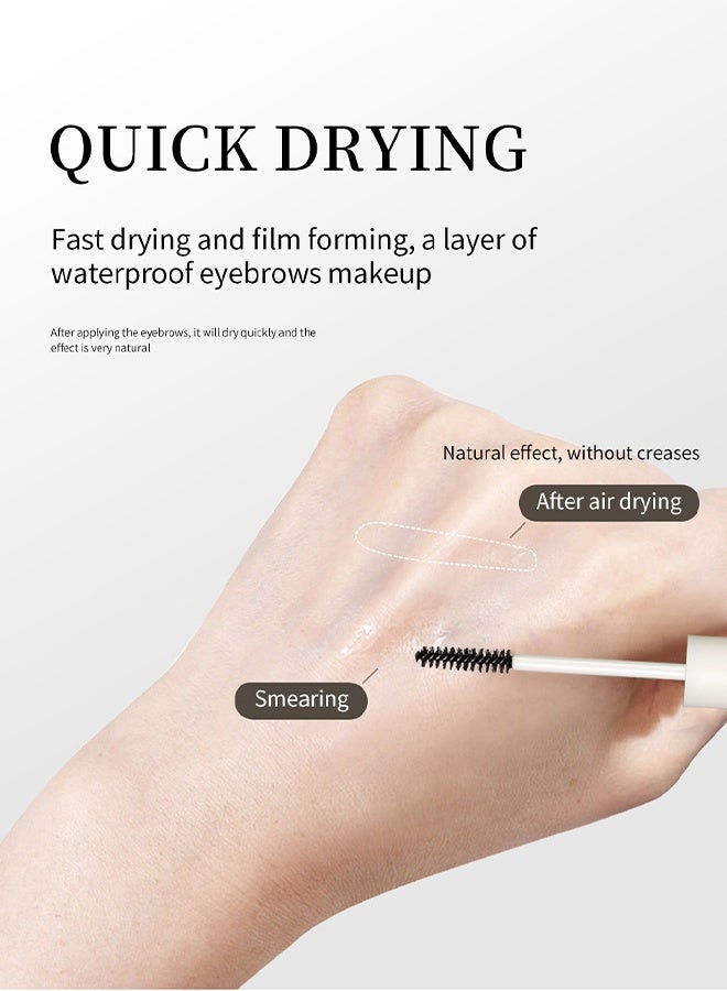 bvg Lasting Brow Gel Quick-Dry, Quick-Dry Eyebrow Styling Gel，Long-lasting waterproof and sweat proof eyebrow Repair Liquid Eyebrow styling - Image 4