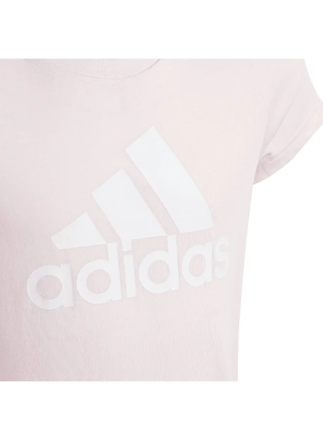 Adidas G Bl T Pink Training T-Shirts 7-8Y