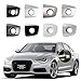 Goholy Car Door Handle Cover Cap Compatible with Audi A6 S6 Quattro Allroad A7 A8 S8 RS6 RS7 20112016 4H1837879 Door Handle Key Cover Door Handle Accessories Front Left Driver Side Lock Cap Gray - Image 2
