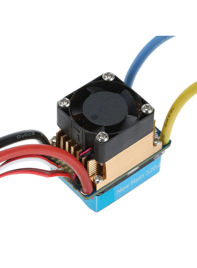 NIBEMINENT Waterproof Brushed ESC Electronic Speed Controller 320A For 1/10 RC Car - Image 3