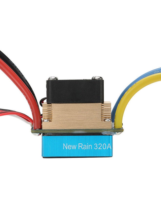 NIBEMINENT Waterproof Brushed ESC Electronic Speed Controller 320A For 1/10 RC Car - Image 2
