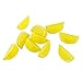 Tegg Tegg Fake Lemon Block 10PCS Artificial Lifelike Yellow Lemon Wedge Slice Lemons Decoration 3x1.5cm  - Image 2