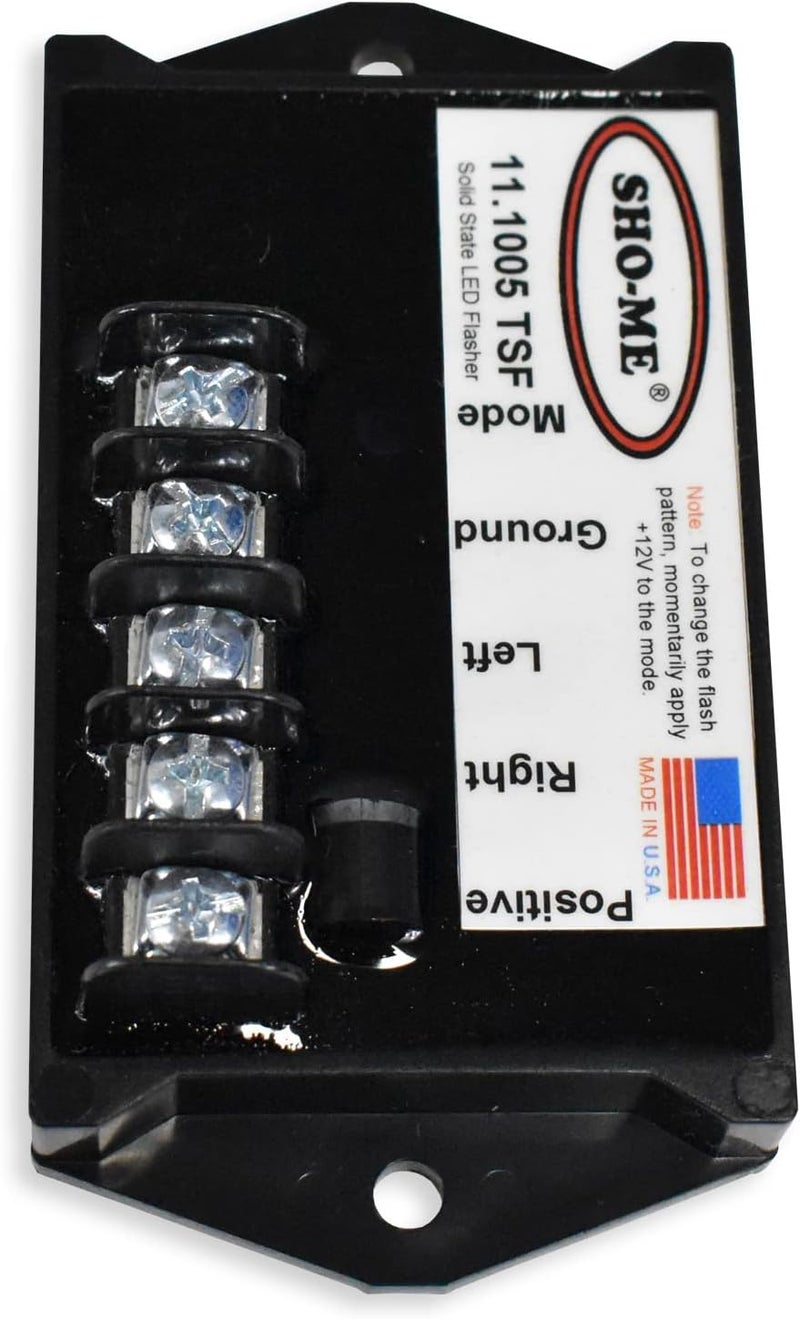 Able2/Sho-Me 11.1005TSF Strobe-Style LED Flasher with Terminals - Image 2