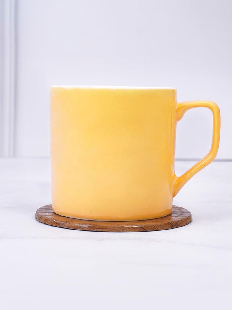 UPC U.P.C. UPC Tea Cups Set of 6 Coffee Cup/Mugs New Modern Design Fine Bone China Ceramics Tableware, Premium Light Weight Tea/Coffee Mug - Image 5