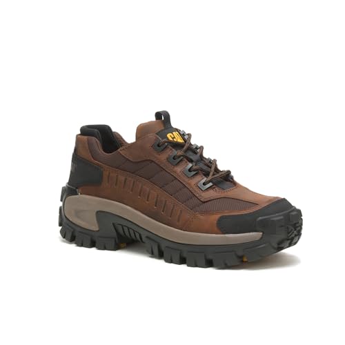 CAT Footwear Men's Invader Steel Toe Work Shoe, Dark Brown, 10 Wide - Image 3