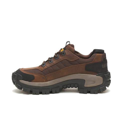 CAT Footwear Men's Invader Steel Toe Work Shoe, Dark Brown, 10 Wide - Image 4