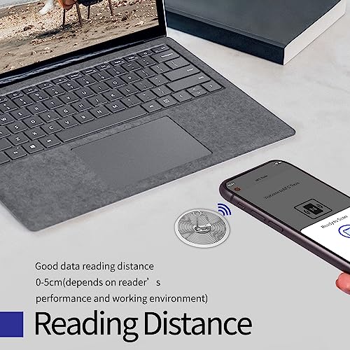 Timeskey NFC 25pcs TimesKey NFC Tag Ntag216 NFC Stickers 25mm NFC 216 Tags ntag216 Stickers 888 Bytes Memory NFC Tags iOS Compatible with All NFC Capable Phones. - Image 5