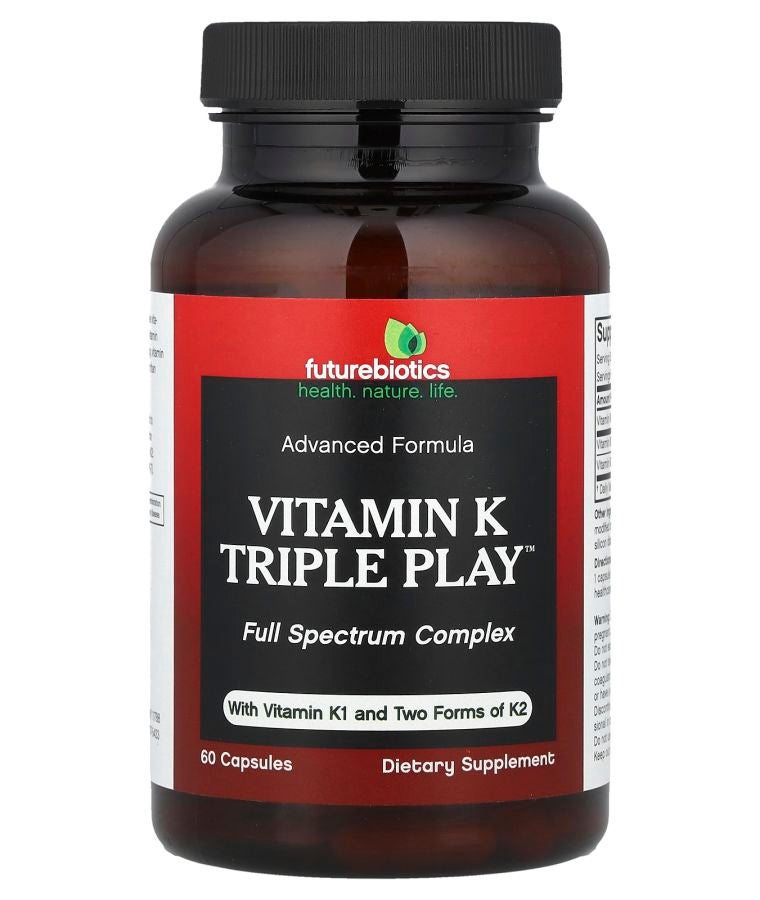 Futurebiotics Vitamin K Triple Play™ 60 Capsules