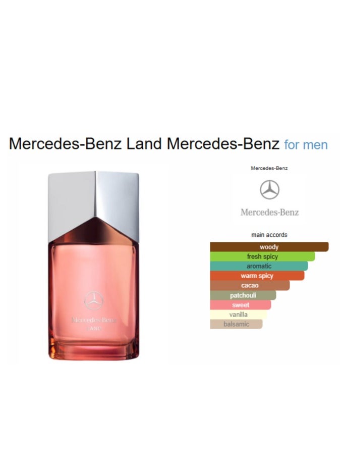 Mercedes-Benz Land For Men EDP 100ml  - Image 5