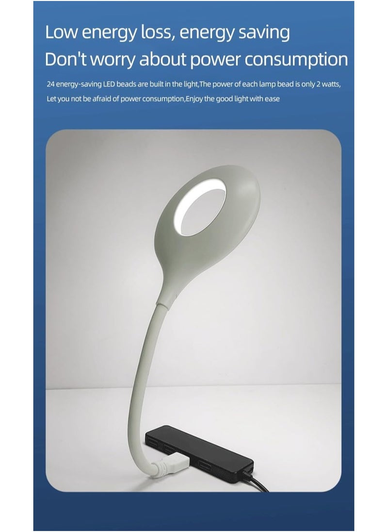 Generic LED Voice Controlled Night Light USB Energy-Saving Desk Light Voice Sensor Atmosphere Light Emergency Lighting  - Image 3