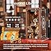 CCCDF DIY Book Nook Kit DIY Miniature Dollhouse Booknook Kit 3D Wooden Puzzle Bookend Bookshelf Insert Decor with LED Light for Teens and Adults Beyond Library - Image 3