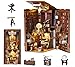 CCCDF DIY Book Nook Kit DIY Miniature Dollhouse Booknook Kit 3D Wooden Puzzle Bookend Bookshelf Insert Decor with LED Light for Teens and Adults Beyond Library - Image 2