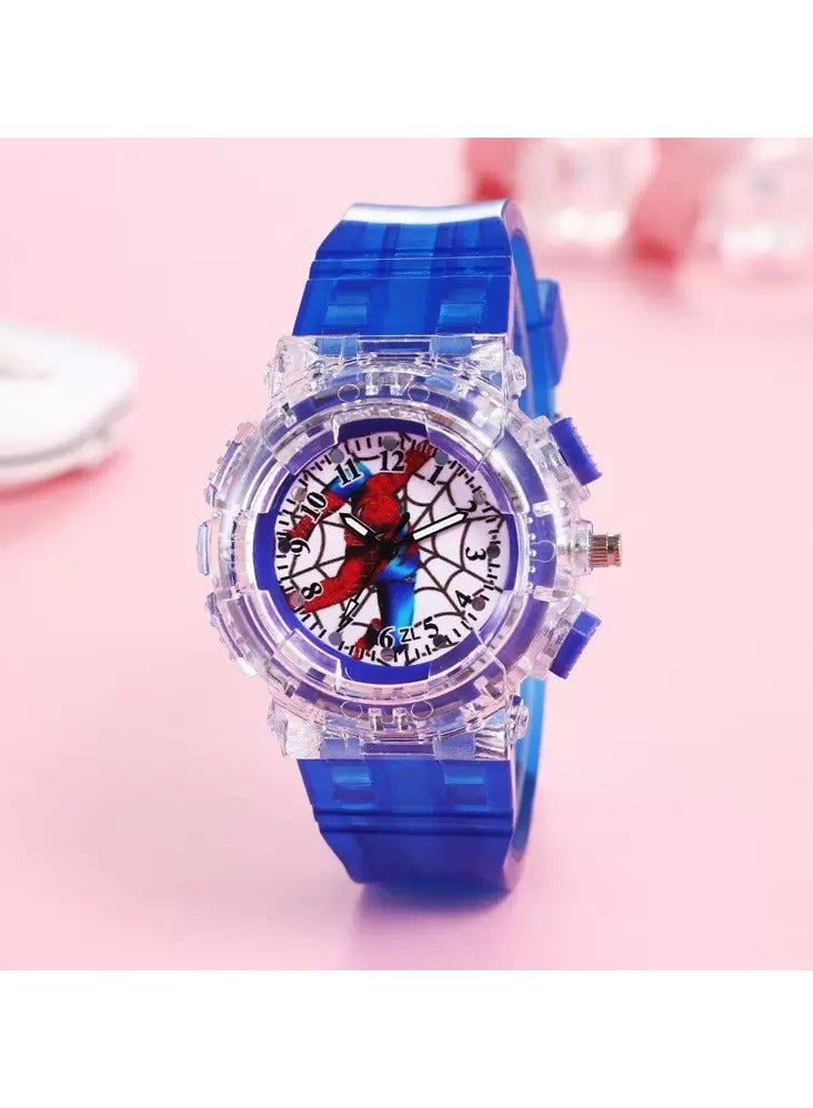 Cartoon Digital Watch for Kids, Child Colorful Luminous Cartoon Watch - Image 1