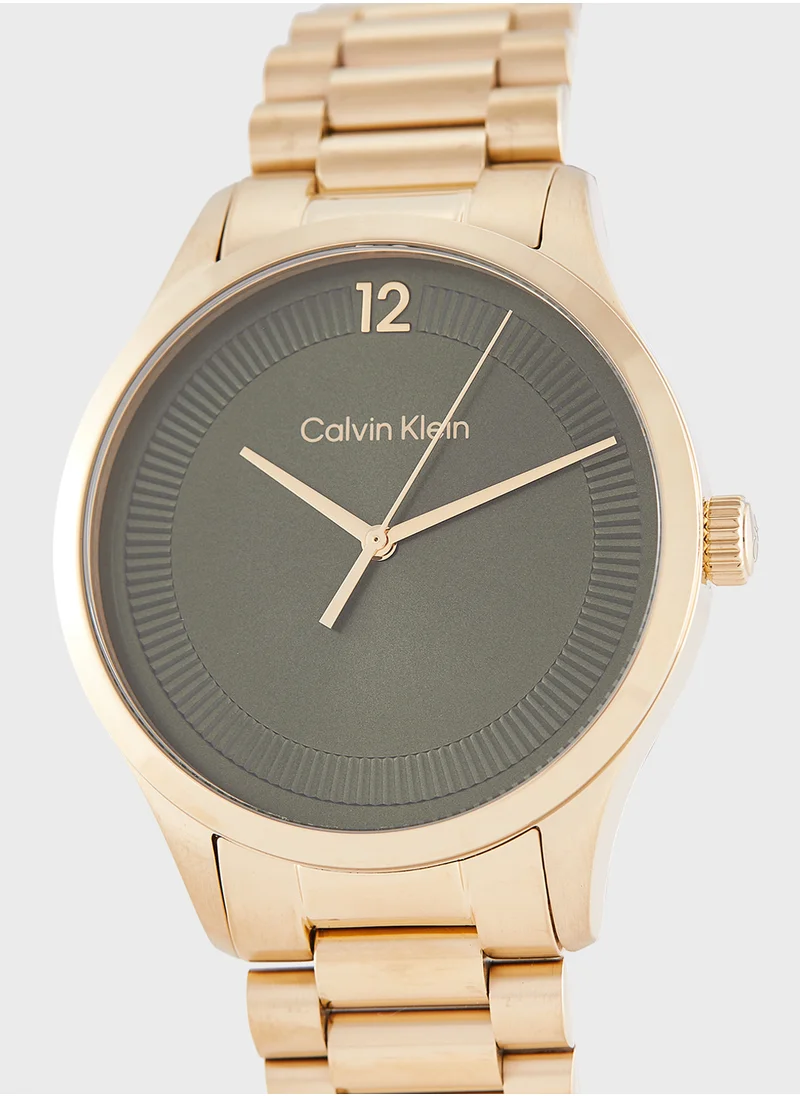 كالفن كلاين Ionic Plated Thin Gold Steel