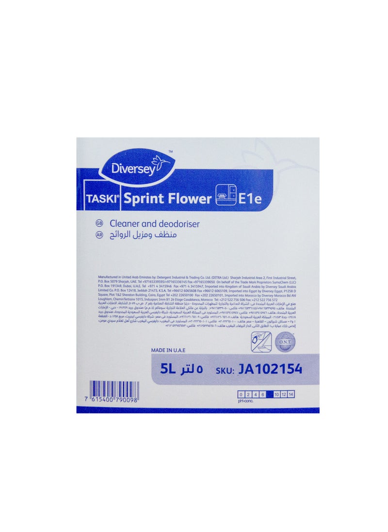 Diversey - Diversey taski sprint flower Air Freshener E1e Tasky Sprint Flower / 5 litres - Image 1