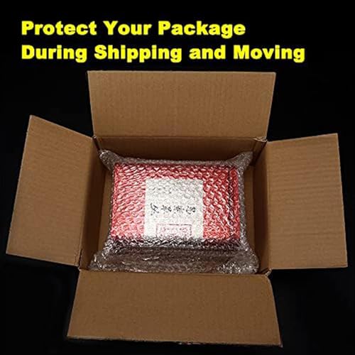 EVANCENT 50Pcs Clear Bubble Out Bags, 12”x16” Bubble Pouches Bags for Shipping, Double Wall Cushioning Wrap Pouch for Moving Packaging Storage Fragile China Dishes Electronic Item - Image 5