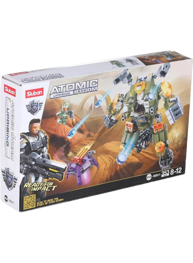 Sluban AJR Sluban Robot Assault Atomic Storm - Image 3