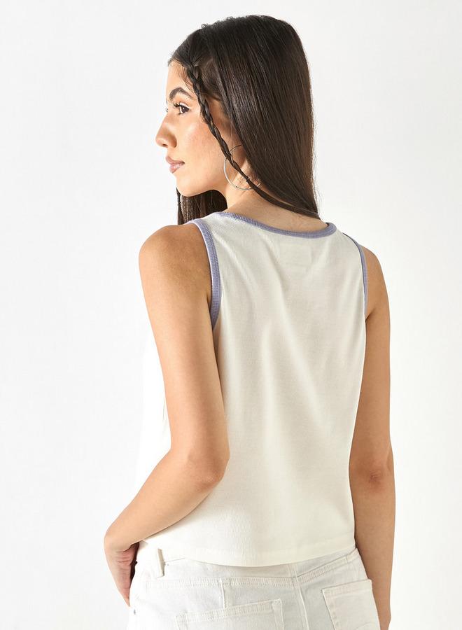 لي كوبر تيشيرت بلا أكمام بطبعات جرافيك من لي كوبر - Image 3