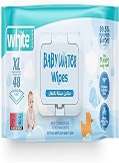 White White baby-water wipes 48 